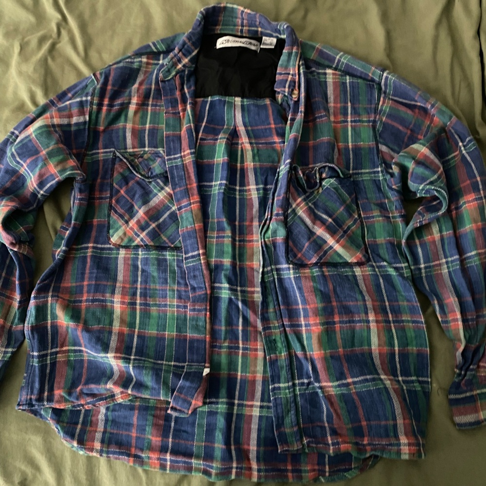 Plaid Flannel Shirt